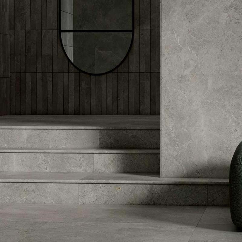 Cosmic Silver Round Edge Stone Look External Bullnose 400x600x20mm