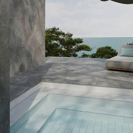 Cosmic Smoke Stone Look External Paver 600x600x20mm