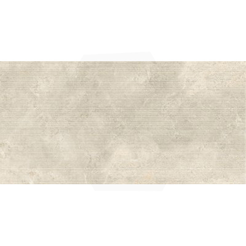Cosmic Ivory 3D Line Décor Stone Look Matt Beige 600x1200mm Tile
