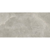 Cosmic Silver 3D Line Décor Stone Look Matt Medium Grey 600x1200mm Tile