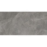 Cosmic Smoke 3D Line Décor Stone Look Matt Dark Grey 600x1200mm Tile