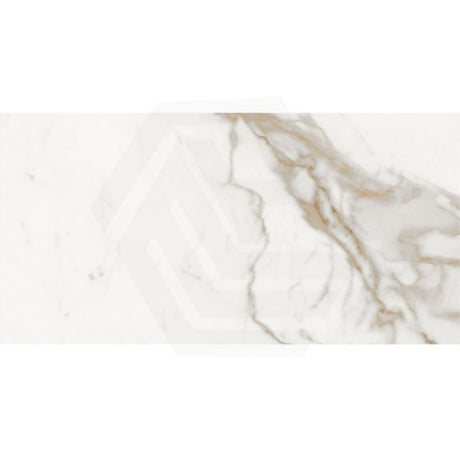 Calacatta Warm SilkTec Marble Look 300/600/1200mm Tile