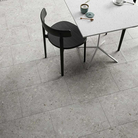 Dawn Silver Terrazzo Look External Paver 400x600x20mm