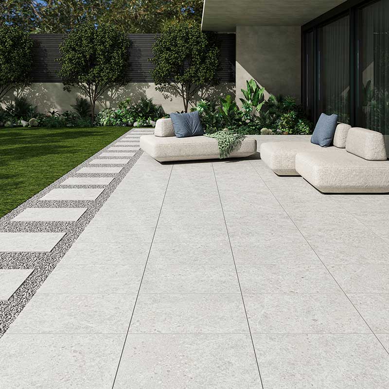Dawn White Terrazzo Look External Paver 400x600x20mm