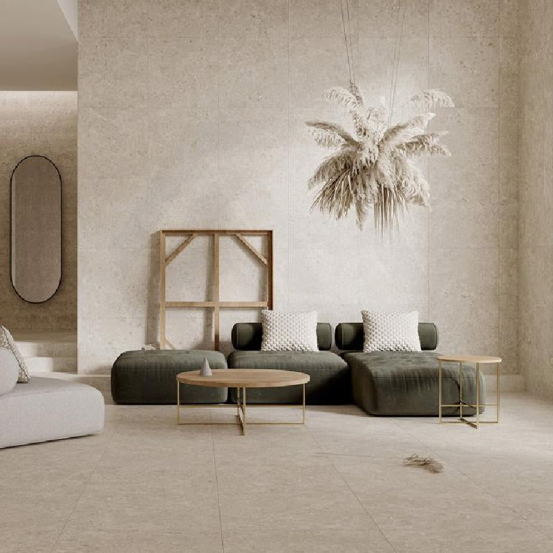 Dawn Ivory Terrazzo Look External Beige 600x600mm Tile