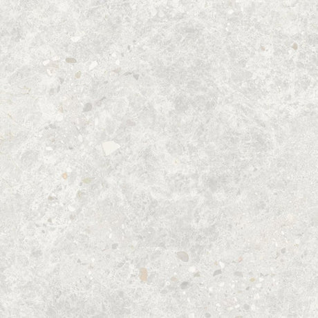 Dawn White External Terrazzo Look 600x600mm Tile