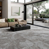Dreamy Antracite SurfaceTec Marble Look Dark Grey 300/600/1200mm Tile