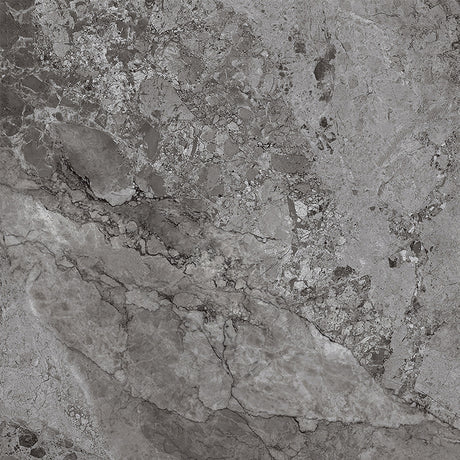 Dreamy Antracite SurfaceTec Marble Look Dark Grey 300/600/1200mm Tile