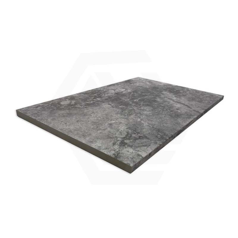 Dreamy Antracite Marble Look External Bullnose Pencil Edge 400x600x20mm