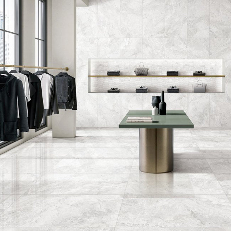 Dreamy White SurfaceTec Marble Look 300/600/1200mm Tile