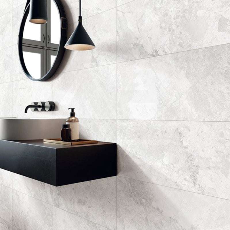 Dreamy White SurfaceTec Marble Look 300/600/1200mm Tile