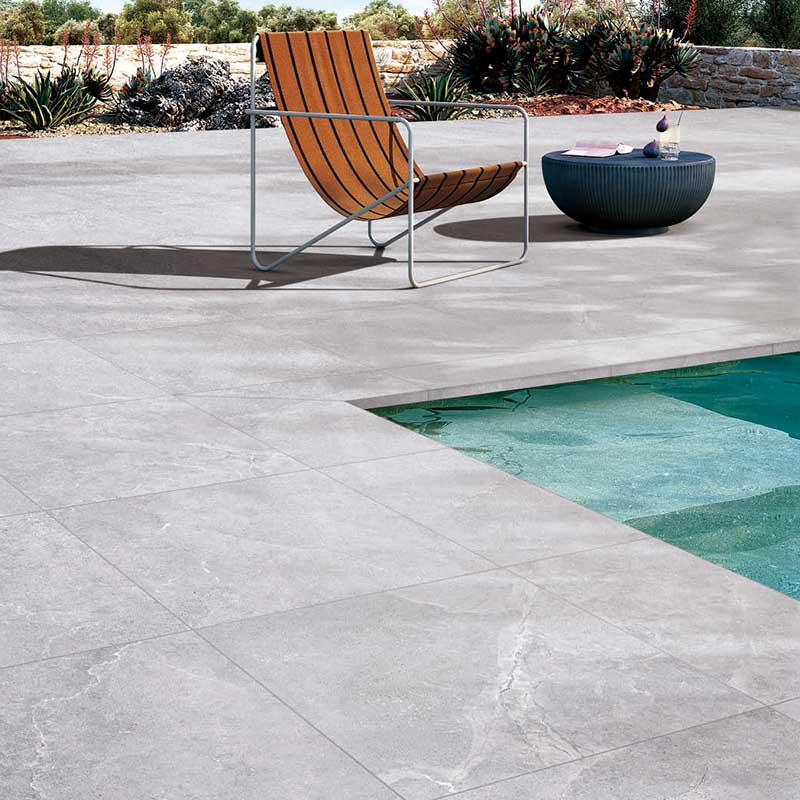 ENZO Cinder Stone Look Pencil Edge External Bullnose 400x600x20mm