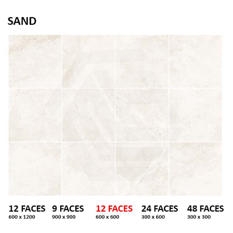 Enzo Sand Surface Tec Stone Look Beige 300/600/1200mm Tile