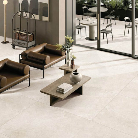 ENZO Sand Porcelain Matt Stone Look 1200x1200mm Tile