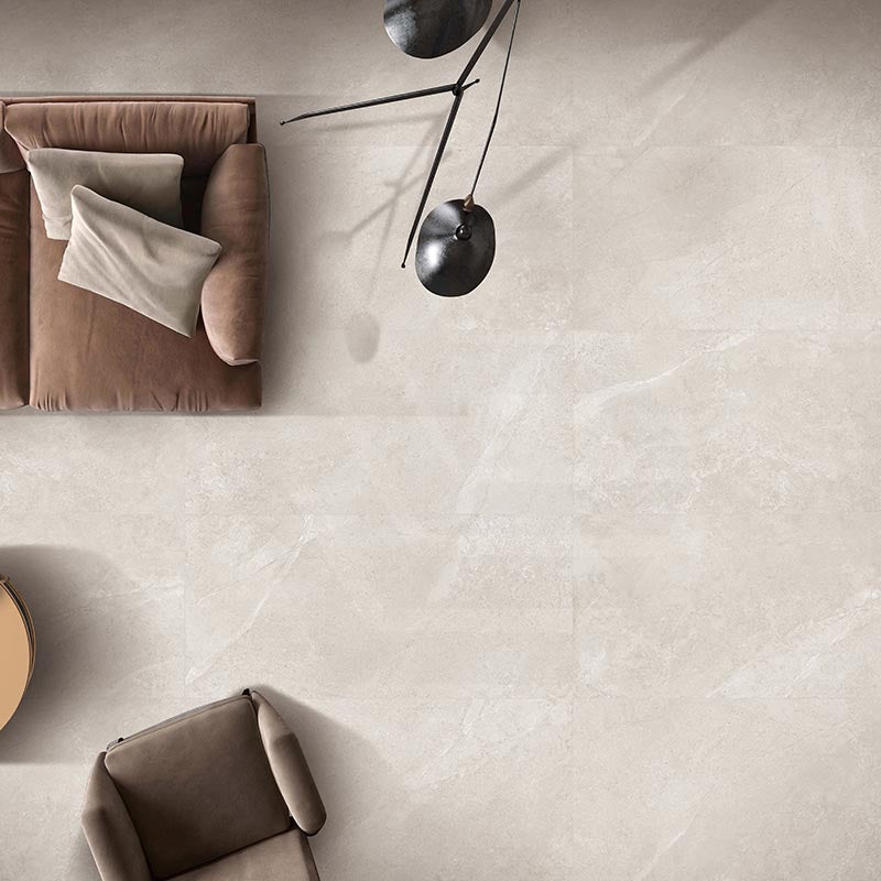 French Alps Canvas Matt Beige Stone Look 300/600/1200mm Tile