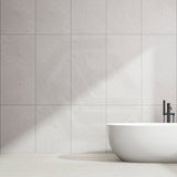 French Alps Cloud White Matt Stone Look 300/600/1200mm Tile