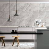 Galaxy Light Grey SurfaceTec Travertine Look 300/600/1200mm Tile