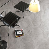 Galaxy Light Grey SurfaceTec Travertine Look 300/600/1200mm Tile