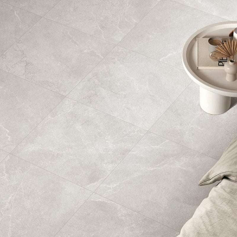 Hamilton Ice Silver SurfaceTec Stone Look Light Grey 300/600/1200mm Tile