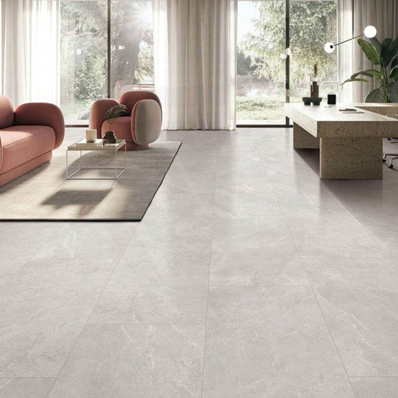 Hamilton Ice Silver SurfaceTec Stone Look Light Grey 300/600/1200mm Tile