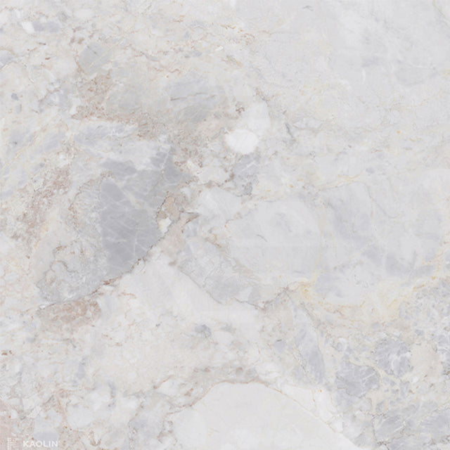Kaolin Cielo Dolomite Marble Look Light Grey Silktec 600/1200mm Tile