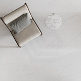 Kaolin Giselle 2.0 Marble Look White SilkTec Tile 300/600mm/Endless Vein 1200mm