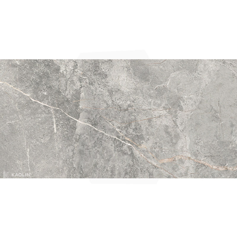 Kaolin Granito Grigio Medium Grey Silktec Marble Look 300/600/1200mm Tile