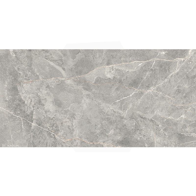 Kaolin Granito Grigio Medium Grey Silktec Marble Look 300/600/1200mm Tile