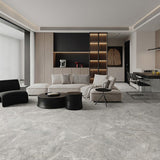 Kaolin Granito Grigio Medium Grey Silktec Marble Look 300/600/1200mm Tile