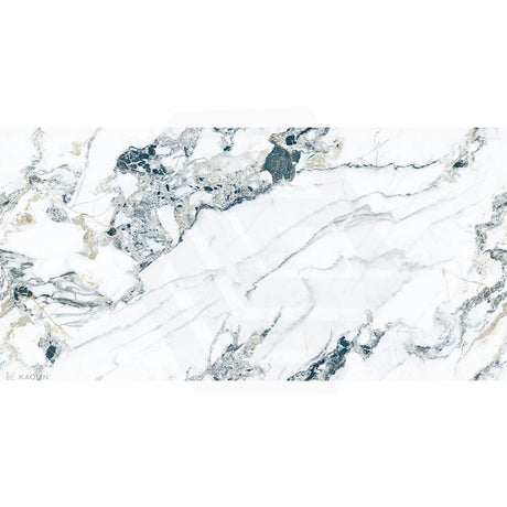 Kaolin Ice Jade 2.0 Mixed Colour Silktec Marble Look 600/1200mm Tile
