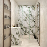 Kaolin Ice Jade 2.0 Mixed Colour Silktec Marble Look 600/1200mm Tile