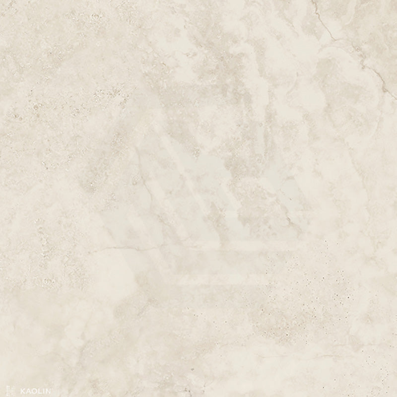 Kaolin Tuscan Creme Travertine Beige Silktec Marble Look 300/600/1200mm Tile