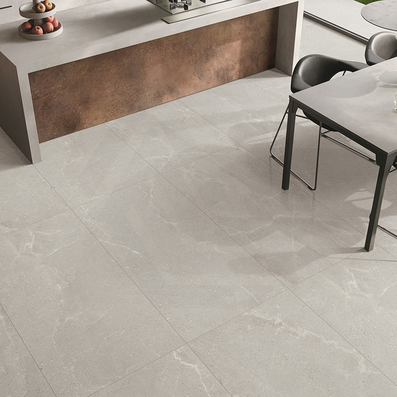 Monza Sola SurfaceTec Light Grey Marble Look 300/600/1200mm Tile