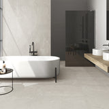 Monza Sola SurfaceTec Light Grey Marble Look 300/600/1200mm Tile