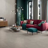 Monza Storm SurfaceTec Medium Grey Marble Look 300/600/1200mm Tile