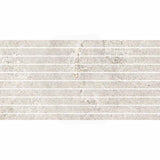Anthology Crema Stone Look 300x600mm Matt Scoring Feature Tile