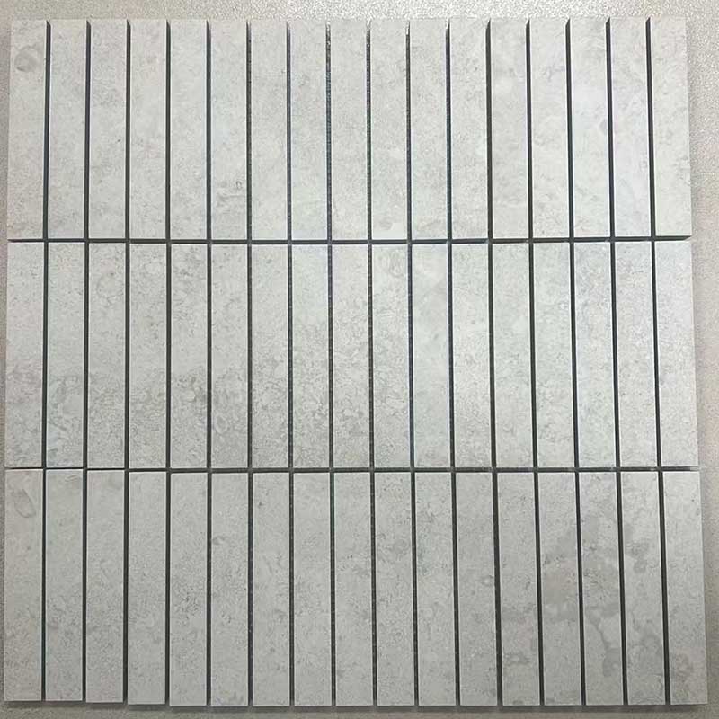 Avalon Ivory Kitkat Mosaics SurfaceTec 298x298mm Feature Tile