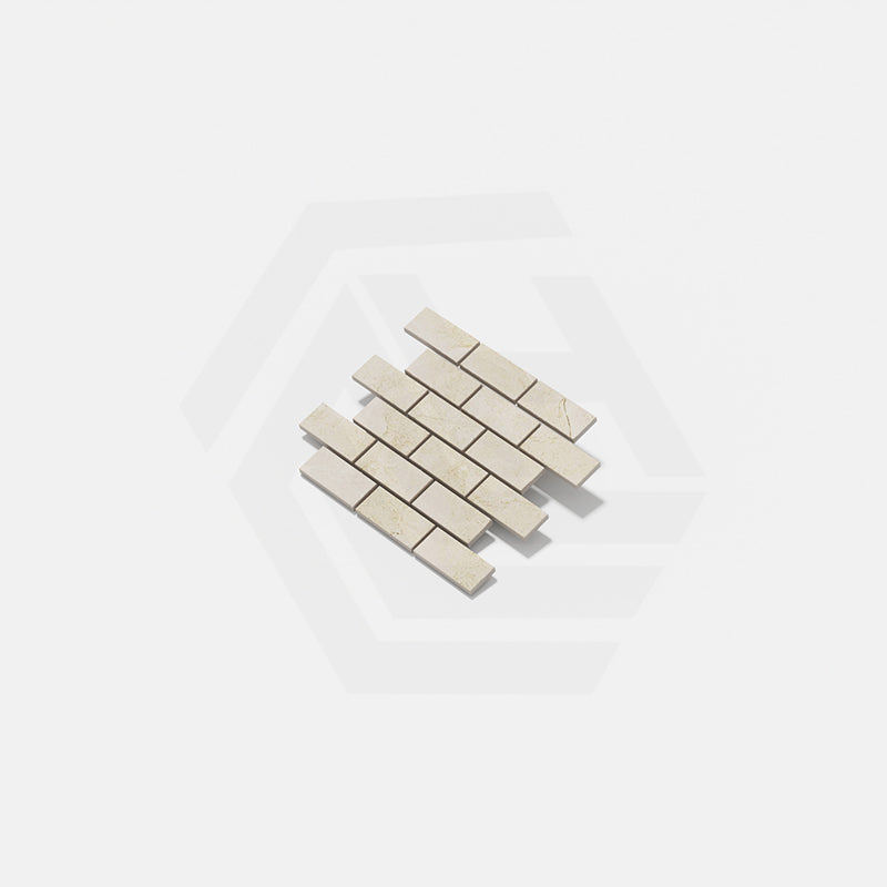 Capri Nutmeg SurfaceTec Tumbled Edge 299x305mm Mosaic Tile (48x98mm Chip Piece)