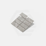 Capri Earl Grey SurfaceTec Subway Tumbled Edge 100x200mm Tile