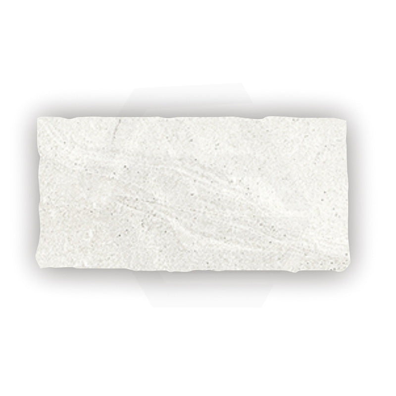 Capri Glacier SurfaceTec Subway Tumbled Edge 100x200mm Tile