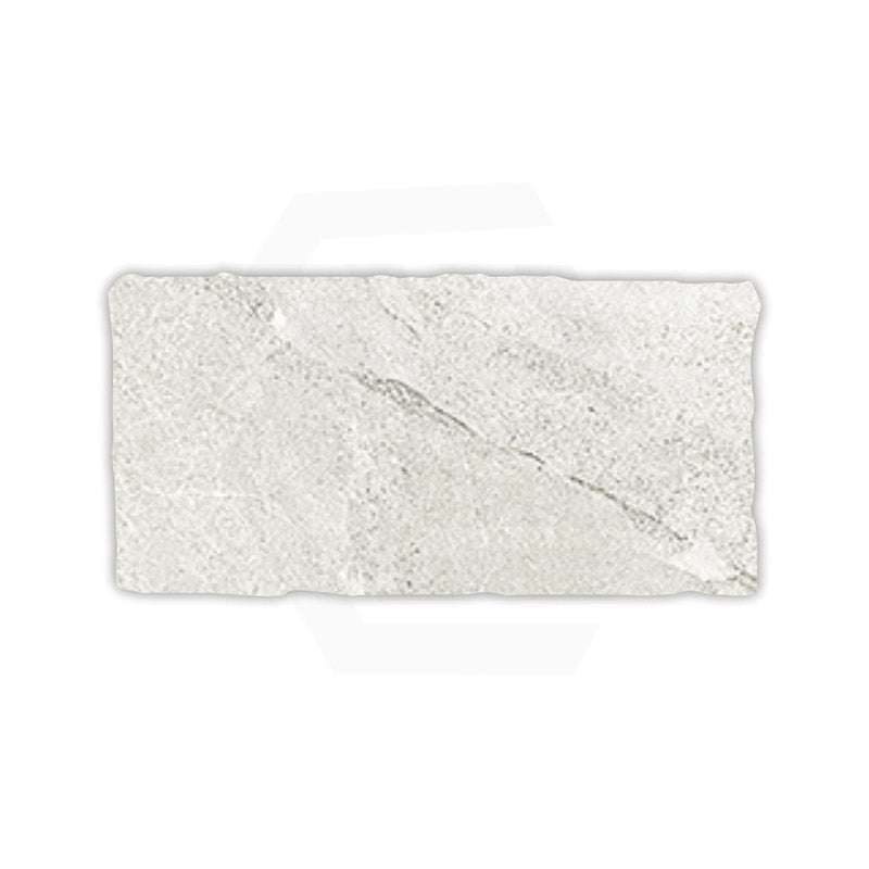 Capri Salt SurfaceTec Subway Tumbled Edge 100x200mm Tile