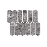 Ceppo Stone Dark SurfaceTec Picket 264x300.5mm Mosaic Tile
