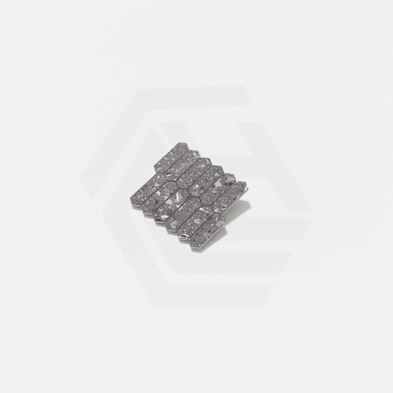 Ceppo Stone Dark SurfaceTec Picket 264x300.5mm Mosaic Tile