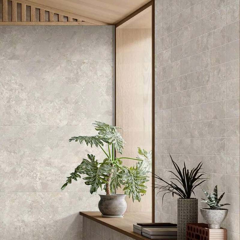 Chateau Earth Stone Look 150x150mm Matt Tumbled Edge Tile