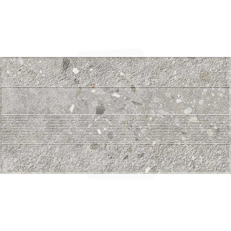 Dawn Silver Terrazzo Look Matt 300x600mm 3D Textured Tile