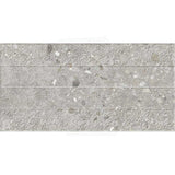 Dawn Silver Terrazzo Look Matt 300x600mm 3D Textured Tile