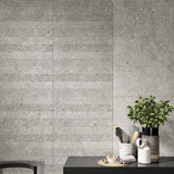 Dawn Silver Terrazzo Look Matt 300x600mm 3D Textured Tile