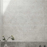 Dawn White Terrazzo Look Matt 300x600mm 3D Textured Tile