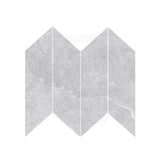 ENZO Cinder SurfaceTec Marble Look 261x73mm Chevron Tile