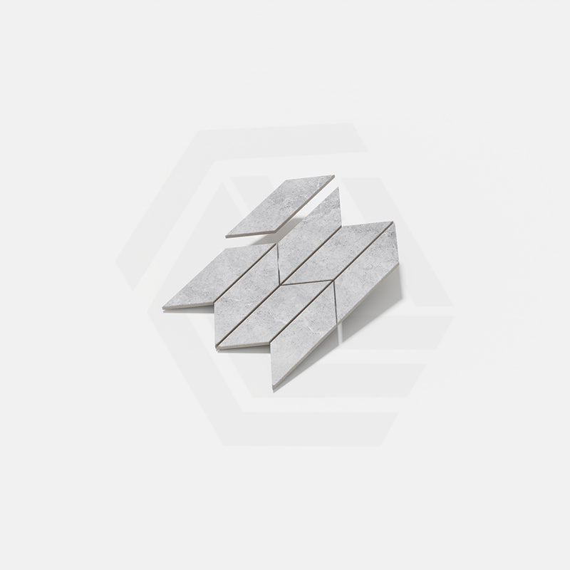 ENZO Cinder SurfaceTec Marble Look 261x73mm Chevron Tile